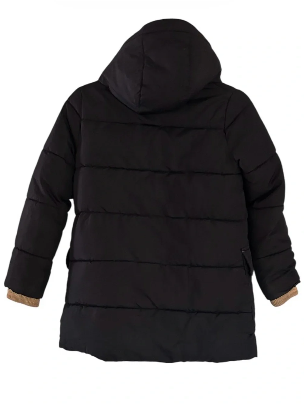 Boden Girls Puffer Coat Size Y 9-10 Navy Blue Hooded